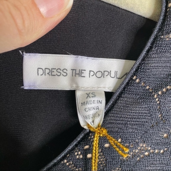 DRESS THE POPULATION Ashton Sheath Dress - Picture 3 of 10